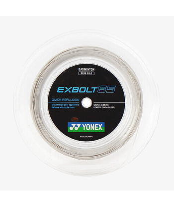 Yonex Exbolt 65 200m Badminton String (White) l'achat 