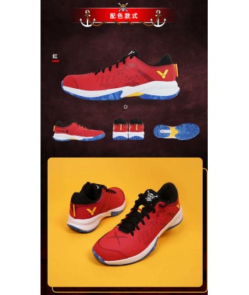 Victor x One Piece Luffy Shoes (A-OPL) Red Paris Déstockage Promo