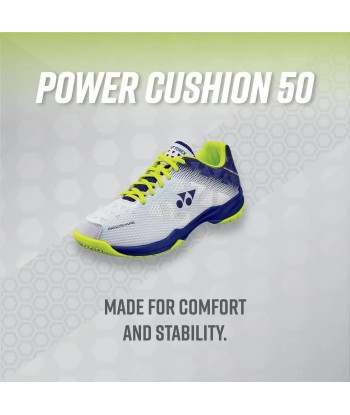 Yonex Power Cushion 50 (White/Blue) sur le site 