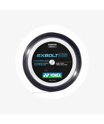 Yonex Exbolt 63 200m Badminton String (Black) à prix réduit toute l'année