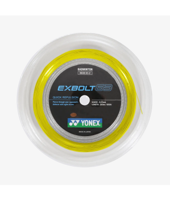 Yonex Exbolt 63 200m Badminton String (Yellow) 2 - 3 jours ouvrés.