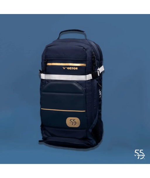 Victor 55th Anniversary Edition BR9012 Badminton Tennis Racket Backpack (Navy) pas cheres