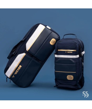 Victor 55th Anniversary Edition BR9012 Badminton Tennis Racket Backpack (Navy) pas cheres