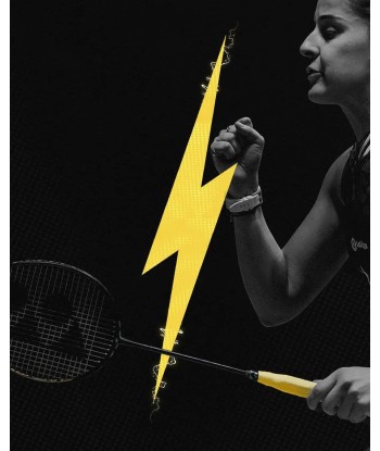 Yonex Nanoflare 1000 Game (Lightning Yellow) Pre-Strung pas cher 