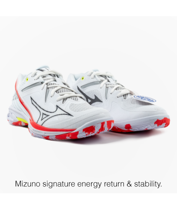 Mizuno Wave Claw 3 (White) basket pas cher