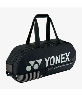 Yonex BAG92431WBK (Black) 6pk Pro Tournament Badminton Tennis Racket Bag 2023