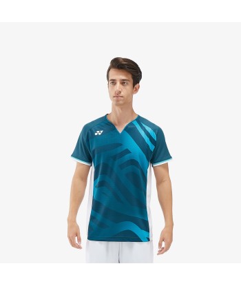 Yonex Men's Crew Neck Tournament Shirt 10566NSK (Night Sky) acheter