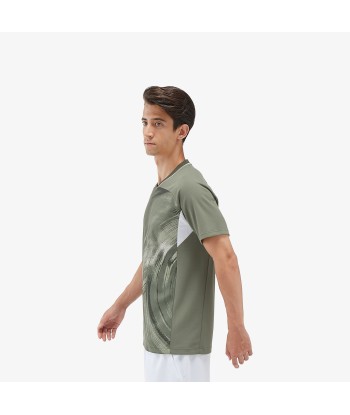 Yonex Men's Crew Neck Tournament Shirt 10568LOL (Light Olive) vous aussi creer 