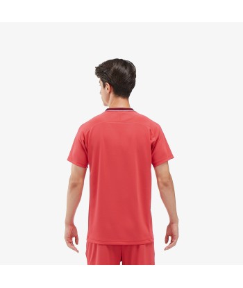 Yonex Men's Crew Neck Tournament Shirt 10568PR (Pearl Red) Pour