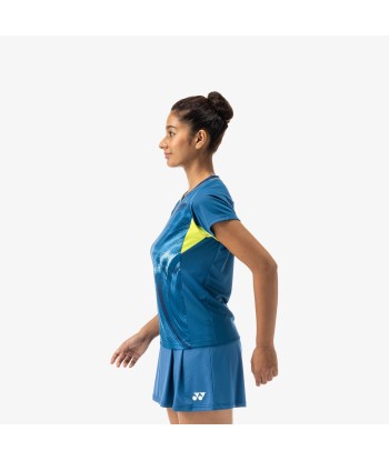 Yonex Women's Crew Neck Tournament Shirt 20769NSK (Night Sky) Vous souhaitez 