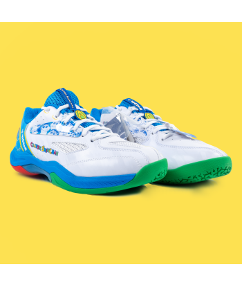 Victor x Crayon Shin Chan Badminton Shoes A39CS AF (White/Blue) livraison et retour toujours gratuits