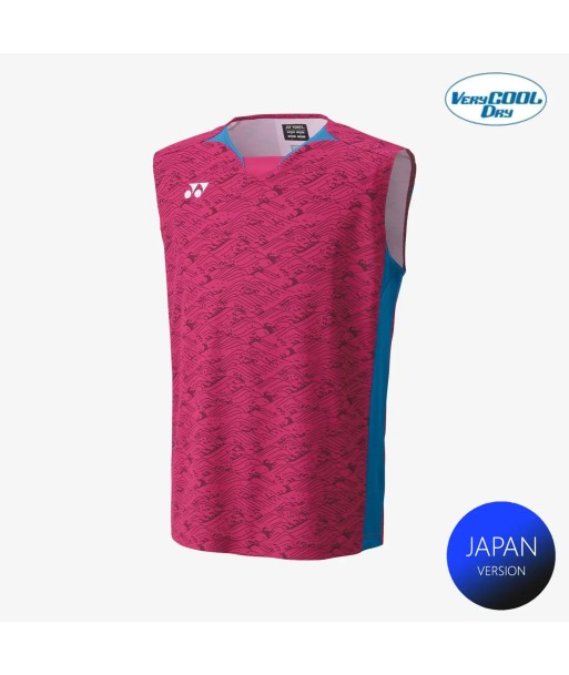 Yonex Men's Very Cool Dry Sleeveless Tournament Shirts 10614 (Grape) le des métaux précieux