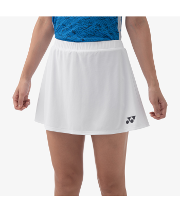 Yonex Women's Skirt 26144 (White) pour bénéficier 