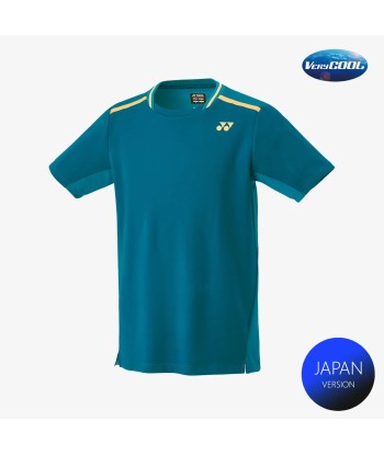 Yonex Men's Crew Neck Shirts 10559 (Blue Green) de pas cher