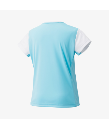 Yonex Women's Crew Neck Tournament Shirts 20738 (Aqua Blue) de France