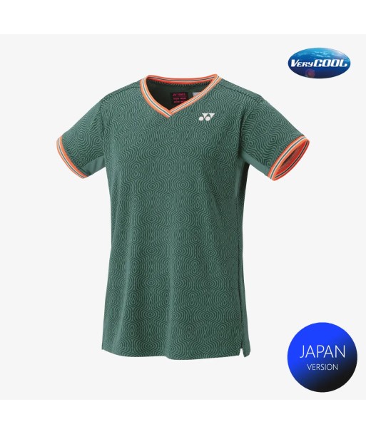 Yonex Women's Crew Neck Shirt 20758 (Olive) meilleur choix