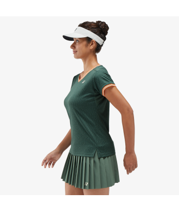 Yonex Women's Crew Neck Shirt 20758 (Olive) meilleur choix