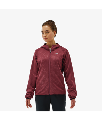 Yonex Women's Knitted Warm-Up Hoodie 58112 (Dark Wine) de France