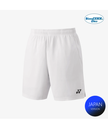 Yonex Men's Knitted Half Pants 15170 (White) Amélioration de cerveau avec