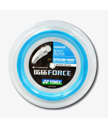 Yonex BG 66 Force 200m Badminton String (Cyan) hantent personnes