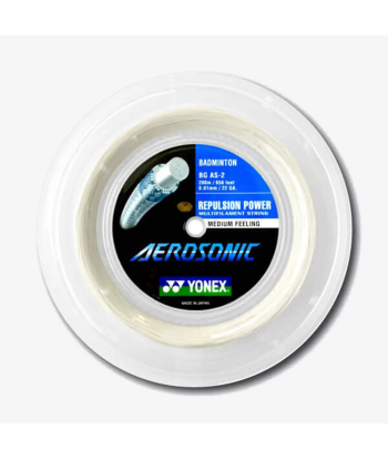 Yonex Aerosonic 200m Badminton String (White) une grave pollution 