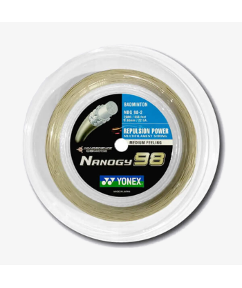 Yonex Nanogy 98 200m Badminton String (Cosmic Gold) une grave pollution 