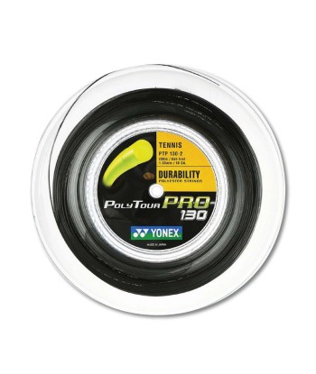 Yonex Polytour Pro 130 / 16 200m Tennis String Reel (Graphite) store