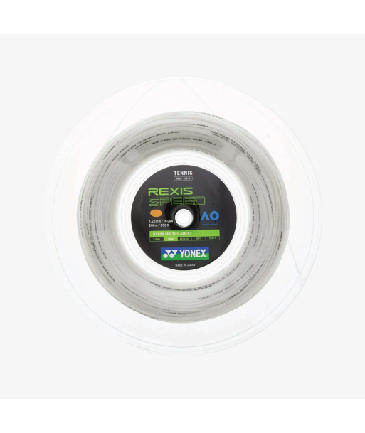 Yonex Rexis Speed 125 / 16L  200m Tennis String Reel (White) à prix réduit toute l'année