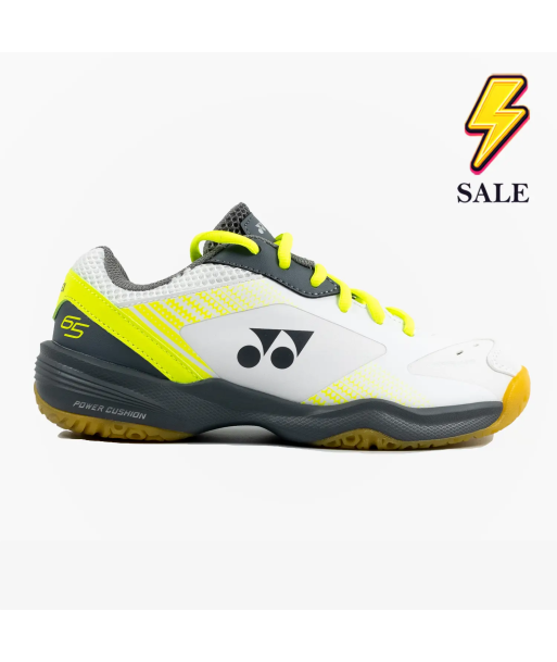 Yonex Power Cushion 65 Junior (White/Lime) sur le site 