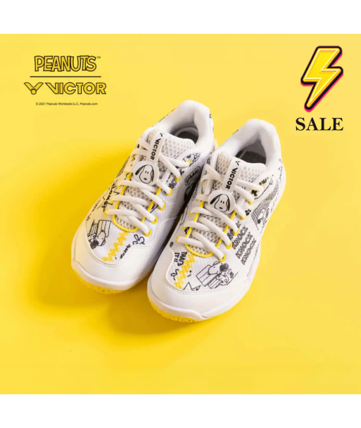 Victor x Peanuts Junior Shoe SNJR-A (Cream White) chez Cornerstreet bien 