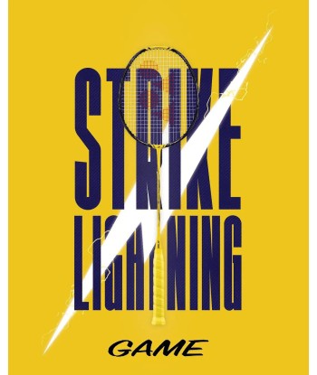 Yonex Nanoflare 1000 Game (Lightning Yellow) Pre-Strung de pas cher