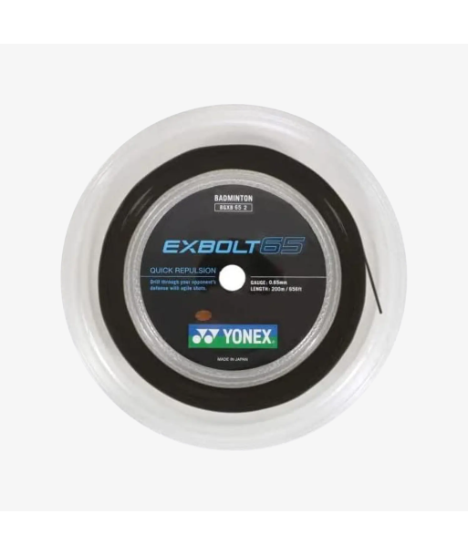 Yonex Exbolt 65 200m Badminton String (Black) france