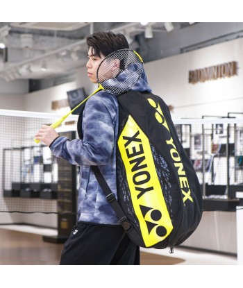 Yonex Badminton Tennis Racket 6pk Bag BAG92202R (Lightning Yellow) vous aussi creer 