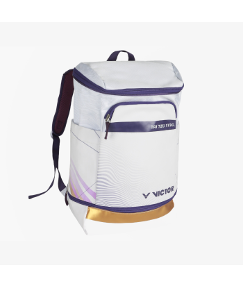 Victor Tai Tzu Ying Collection Badminton Tennis Racket Backpack BR3025TTY-AJ (White) Véritable concentré