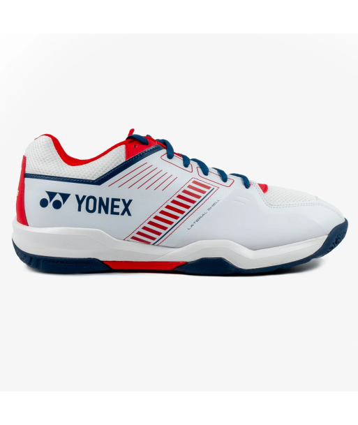 Yonex Strider Wide (White/Red) Court Shoe Faites des économies