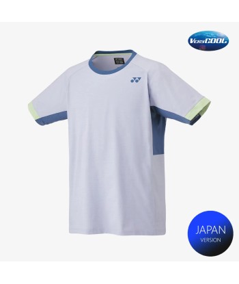 Yonex Men's Crew Neck Shirt 10563 (Mist Blue) à prix réduit toute l'année