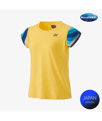 Yonex Women's Crew Neck Shirt 20754 (Soft Yellow) vous aussi creer 