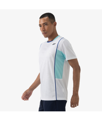 Yonex Men's Crew Neck Shirt 10603 (White) Les êtres humains sont 