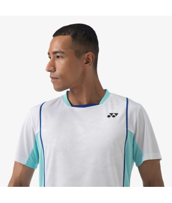 Yonex Men's Crew Neck Shirt 10603 (White) Les êtres humains sont 